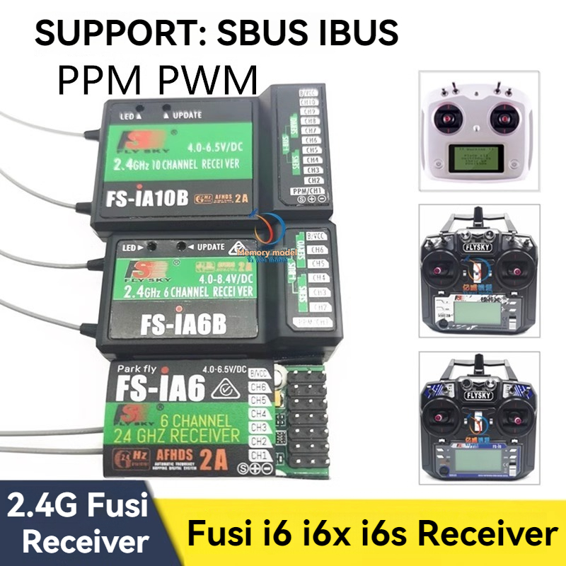 Rc Boat - FUSI I6/i6X/i6S Fpv レシーバー RC カー