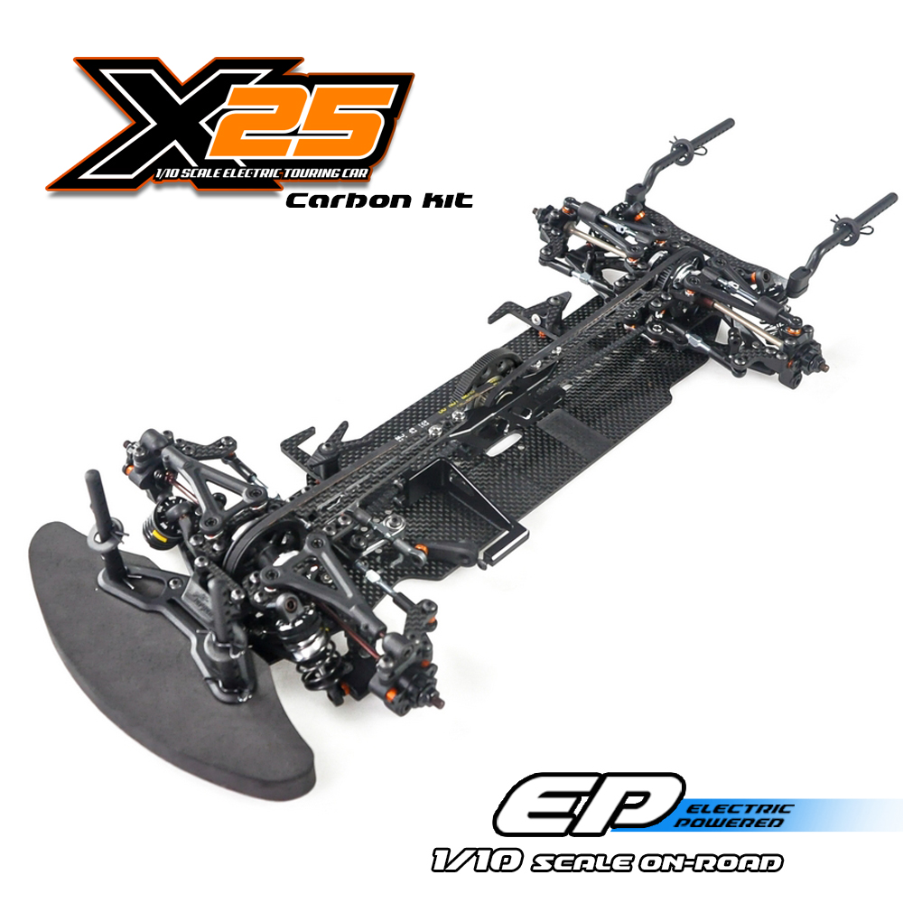 Rc Drift Car Kit - 1/10 Serpent X25 カーボン RC カー