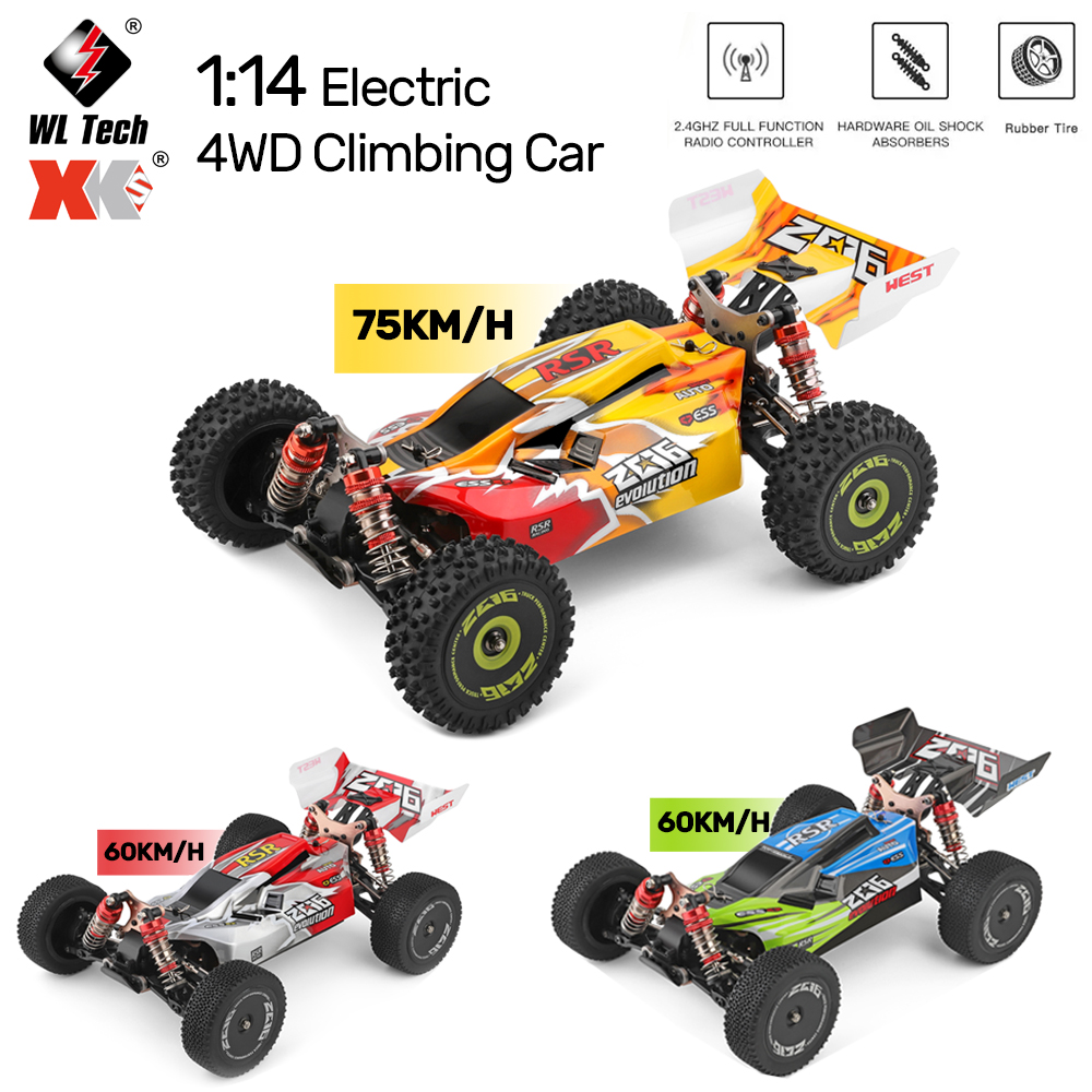 Rc Drift Car Kit - WLtoys 144001 144010 4WD RCカー 60KM/H