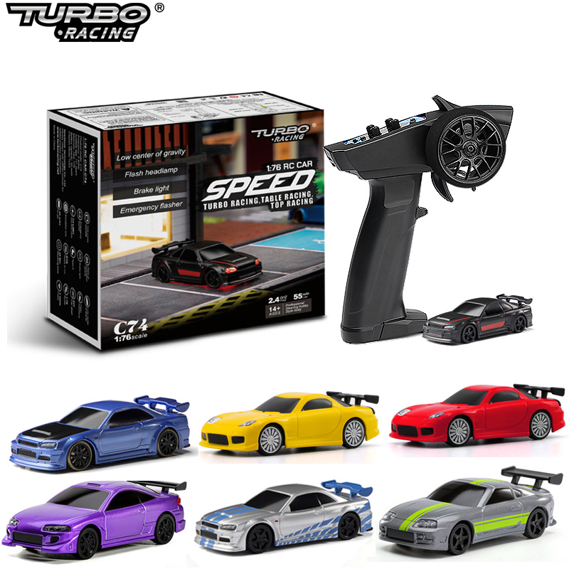 Rc Drift Car Kit - ターボレーシング 1:76 C64 C73 C72 C74