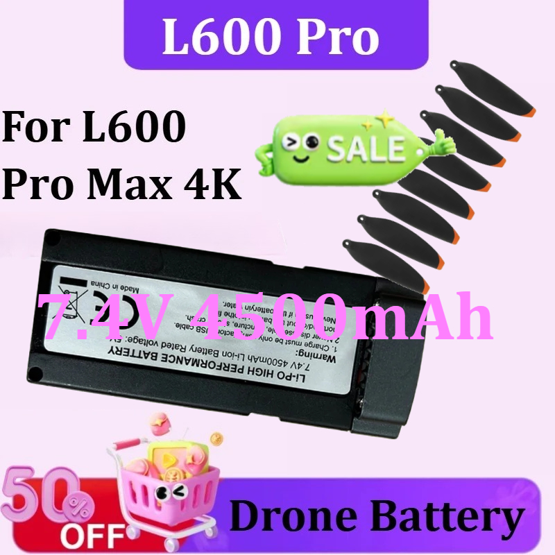 Lyzrc Drone - 7.4V 4500mAh L600 Pro Max バッテリー