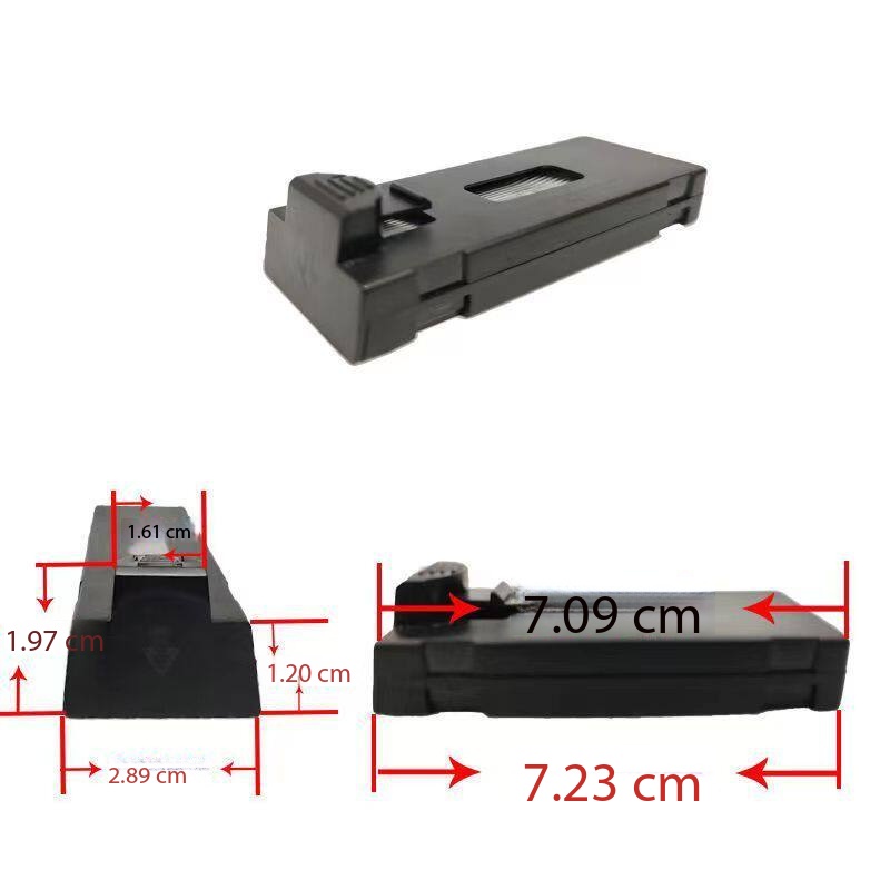 3.7V 1800mAh 3800mAh RC ドローンバッ - Drone Rc E88 Pro のレビューと価格