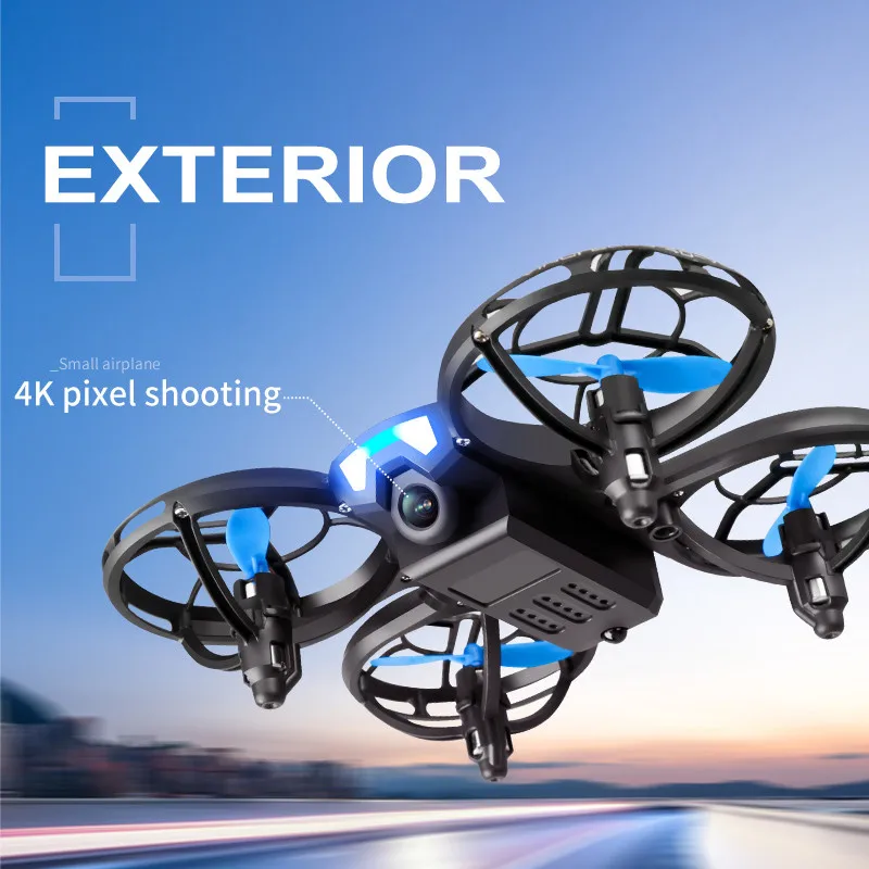V8新型ミニドローン 4KプロフェッショナルHD 1080P - Drone Rc Cable のレビューと価格