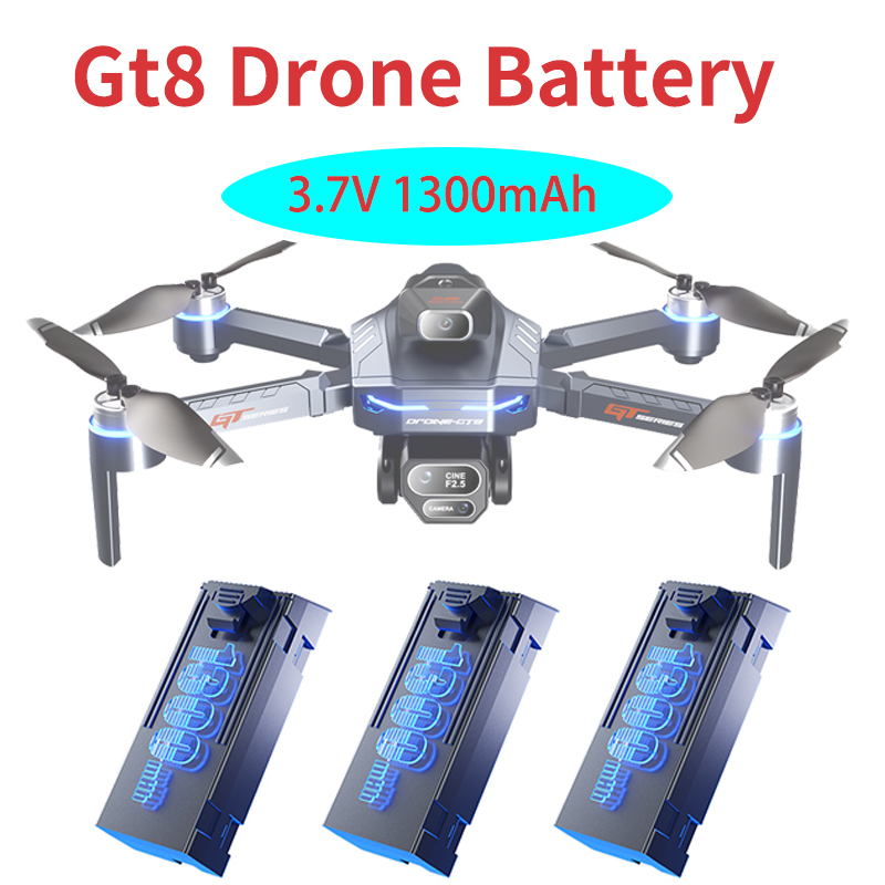 オリジナル 3.7V 1300mAh GT8 ドローンバッテ - Lyzrc Drone のレビューと価格