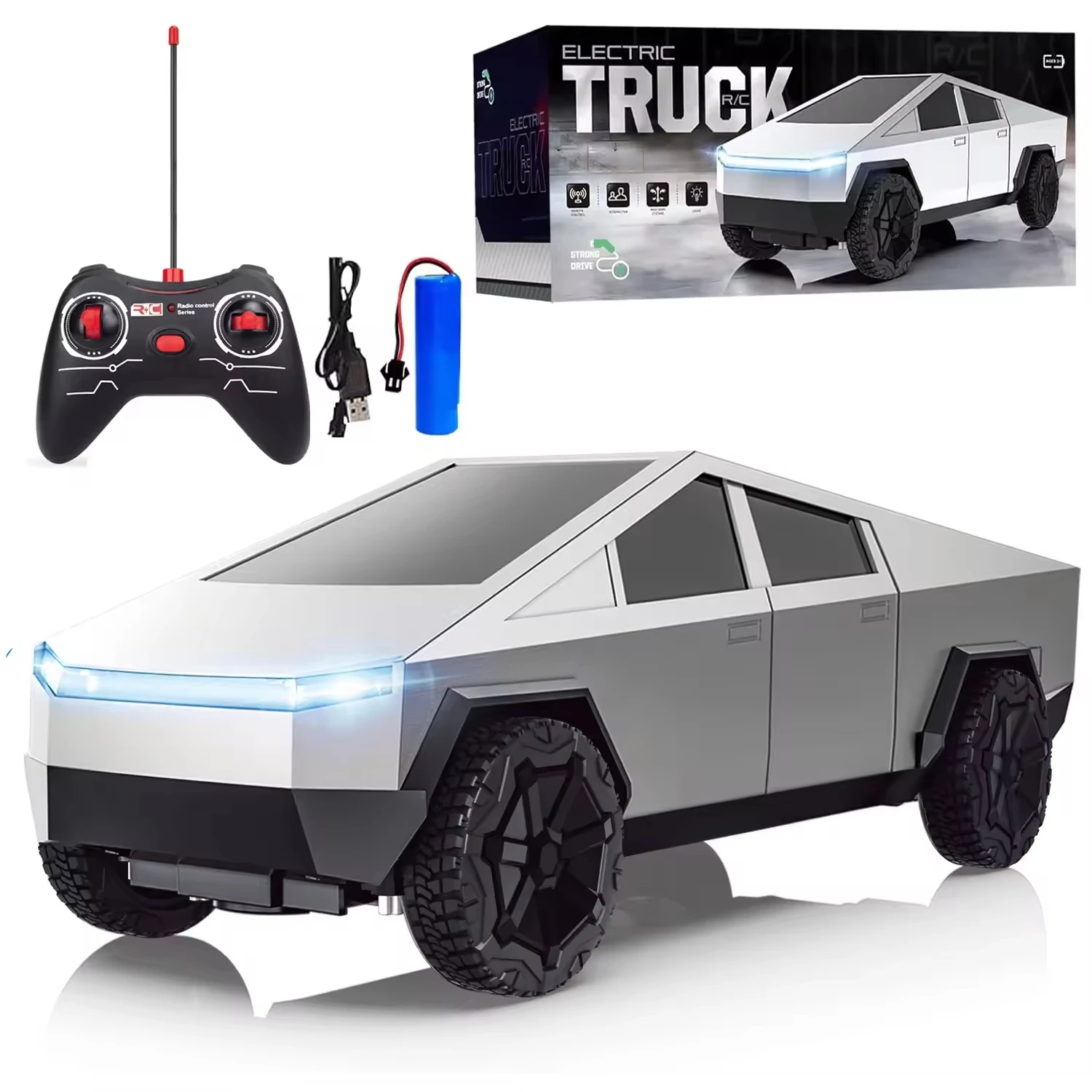 1:24 RC サイバートラック ピックアップ 4WD オフ - Drone Lidi Rc のレビューと価格