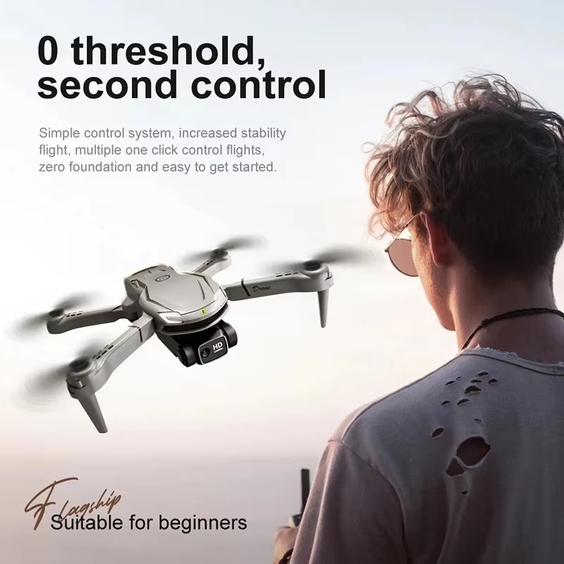 4KデュアルカメラHD空撮ドローン、スクリーン付き折りたたみ - Drone Rc E88 Pro のレビューと価格