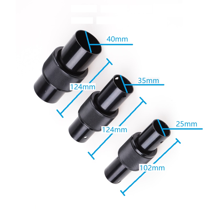 アルミ合金25mm 30mm 40mmカーボンチューブダブル - Drone Rc Folding のレビューと価格