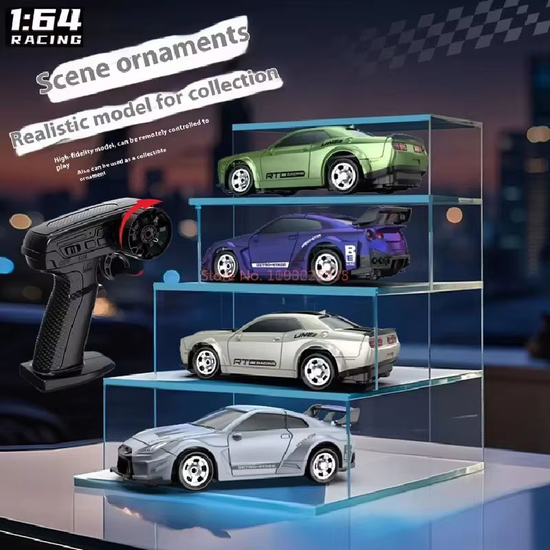 1:64 スケールリモートコントロールカーフル機能四輪駆動ド - Rc Drift Car Kit のレビューと価格