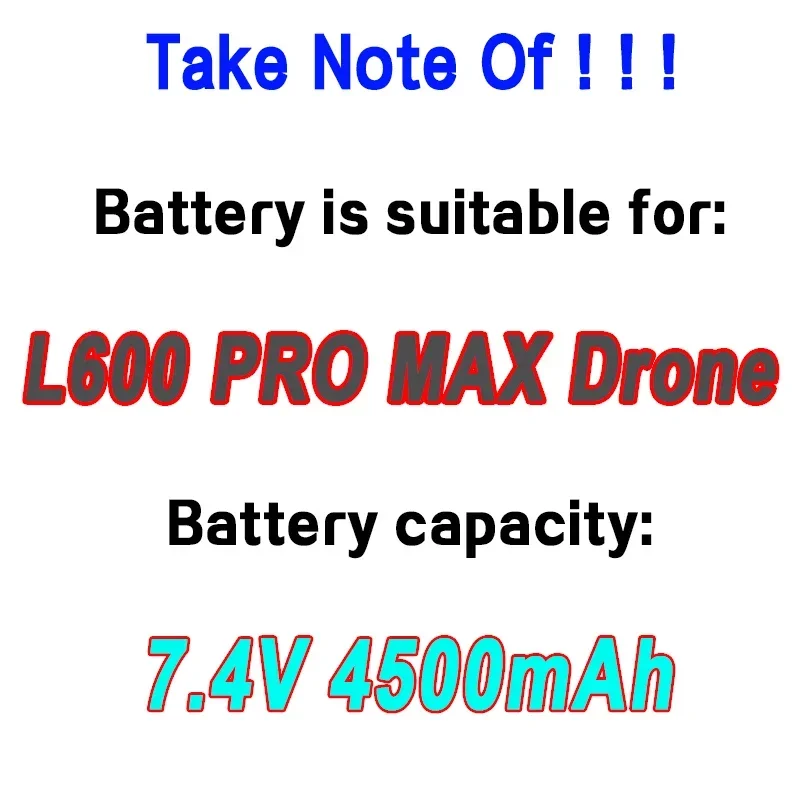 7.4v 4500mah L600 プロマックスドローンバッ - Lyzrc Drone のレビューと価格