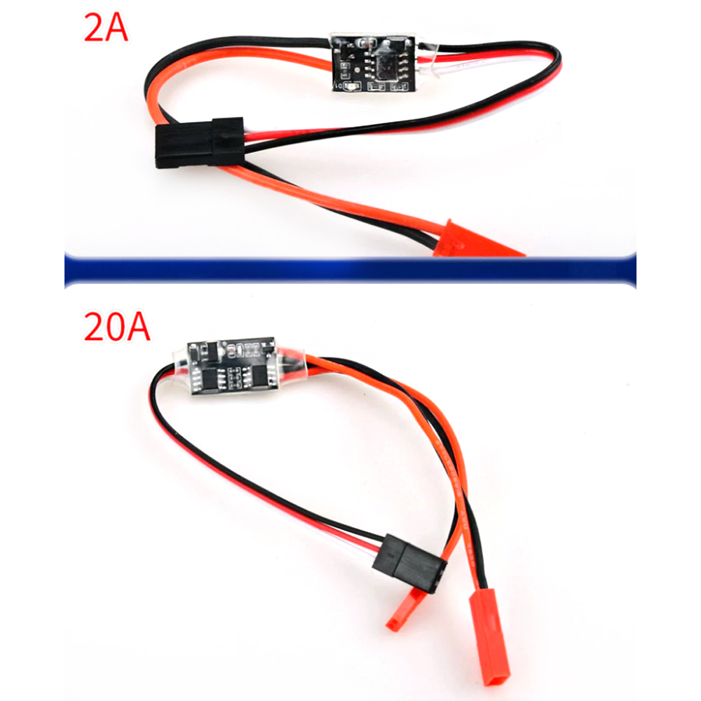 2-20A 高電流リモコン電子スイッチ 3-30V 航空モデ - Drone Switch Rc のレビューと価格