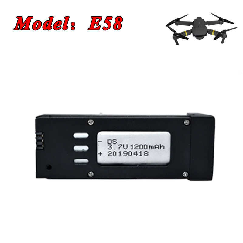 3.7V 1200mAh 1800mAh リポバッテリー E - Lyzrc Drone のレビューと価格