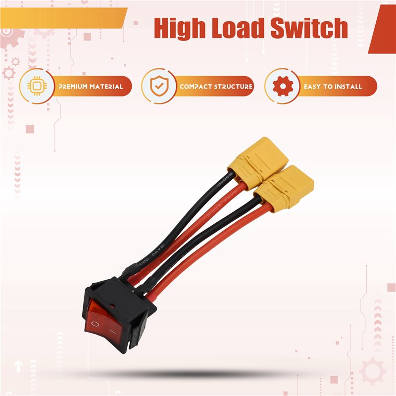 2026年新型 30A 大電流高負荷スイッチ XT90プラグ - Drone Switch Rc のレビューと価格