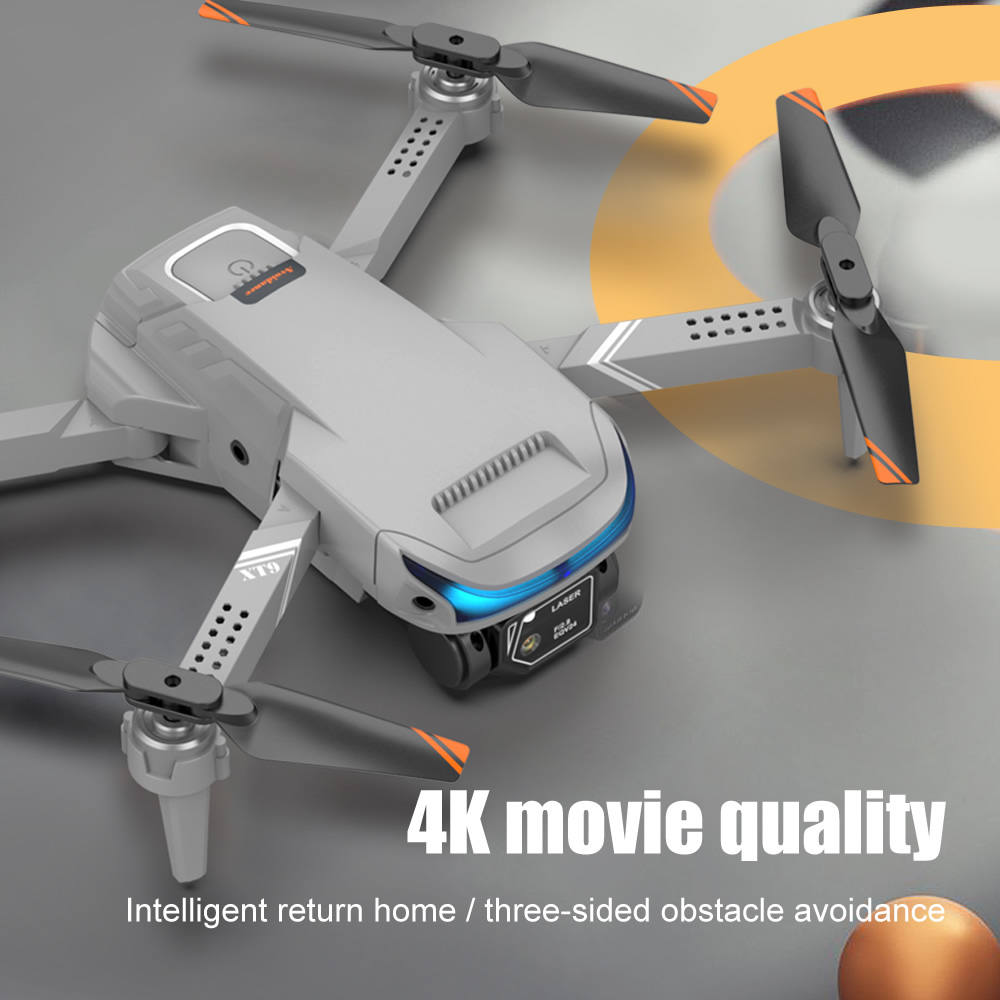 Xt9リモートコントロールドローン,4k hd折りたたみ式ク - Drone Rc Xt9 のレビューと価格
